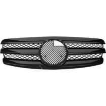 MERCEDES E-Class W211 02-06 Ribbad Svart Sportgrill CL-Look DIEDERICHS